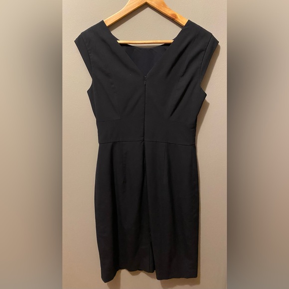 Dark Blue Sheath Dress (Size 4) - Picture 2 of 2
